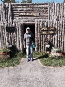 Carol at Trading Post