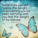 Wk 17 Release the weight