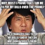 Paying bills